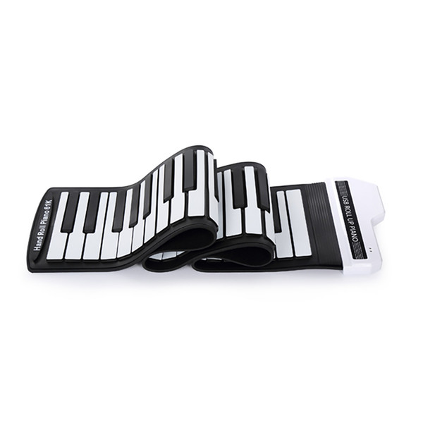 HiFing 61/88 Keys Electronic Piano MIDI Keyboard Silicon Flexible USB Roll Up Piano Portable Foldable for Beginner Rechargeable