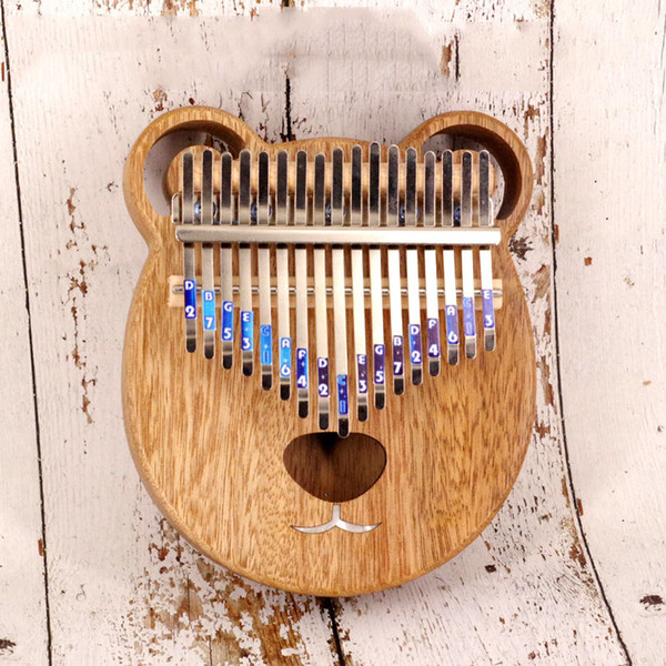 17 Key Kalimba African Thumb Piano Finger Percussion Keyboard Music Instruments Kids Marimba Wood Kalimba