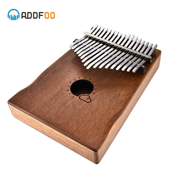 wholesale Thumb Piano 17 keys Kalimba African Mahogany Mbira Portable Easy-to-learn with Music Book Tune Hammer and Bag Gift