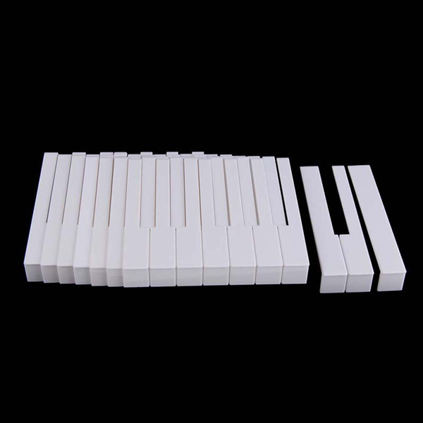 High quality Piano 52 keytops Simulated Ivory for replacing key top Piano Accessory New replacing worn key tops