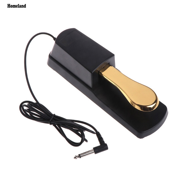 Electric Piano Keyboard Sustain Pedal Portable Damper Digital Synthesizer MIDI