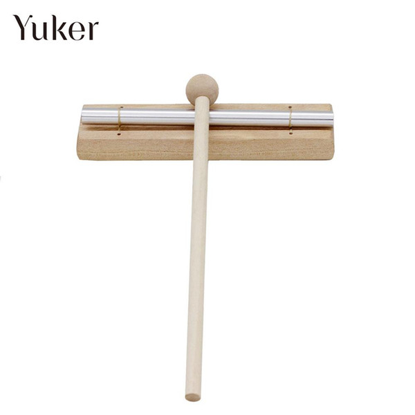 Mallet Wind Bell Accessories Meditation Educational Musical Single Tone Chime for Mini Exquisite Instrument Solo