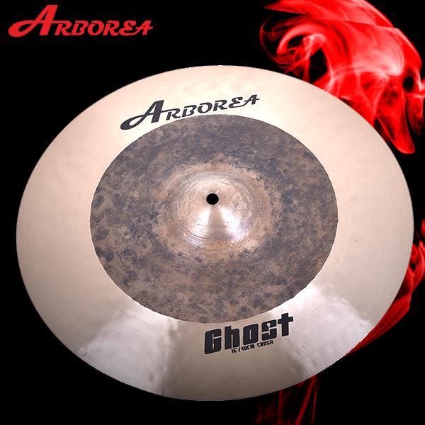 Chinese Arborea Ghost series 100% traditional handmade 18inch medium crash drum cymbal for sale from china