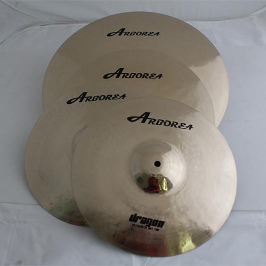Chinese Arborea Dragon series 100% traditional handmade 18inch medium crash drum cymbal for sale from china