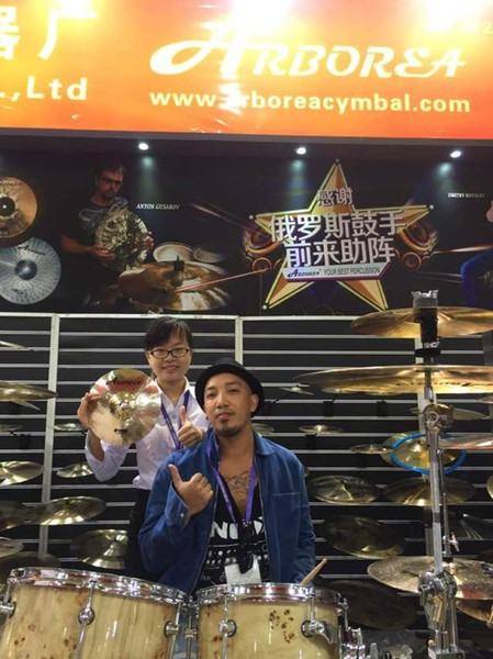 Arborea cymbal B8 series 100% handmade cymbal 14 inch HIHAT high quality and low price from china