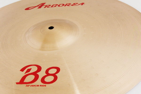 Arborea cymbal B8 series 100% handmade cymbal 18 inch crash ride high quality and low price from china