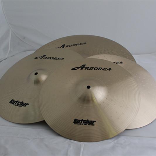 Chinese Arborea Butcher series 100% traditional handmade 18inch medium crash drum cymbal for sale from china