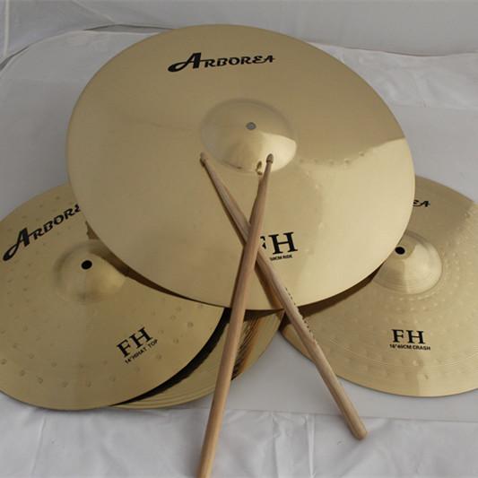 Arborea handmade FH series drum cymbal set from china hot sale high quality and low price