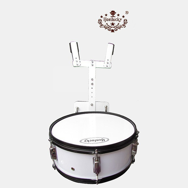 Henlucky Advanced Packboard Snare Drum Marching Drums White Color Musical Instrument Toca Cajon Baquetas Maple Wood Drum Sticks