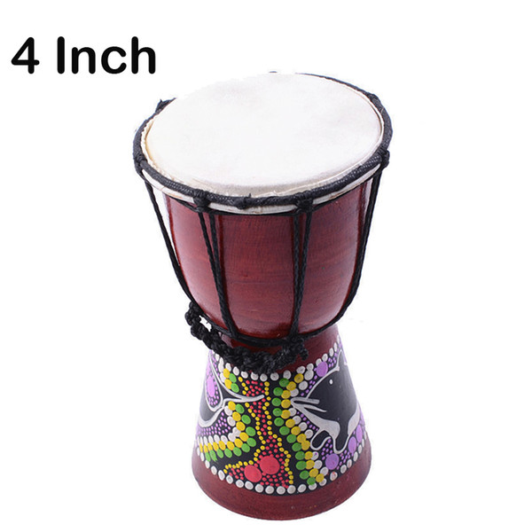 African Djembe 4 Inch Percussion Hand Drum For Sale, Wooden Jambe/ Doumbek Drummer