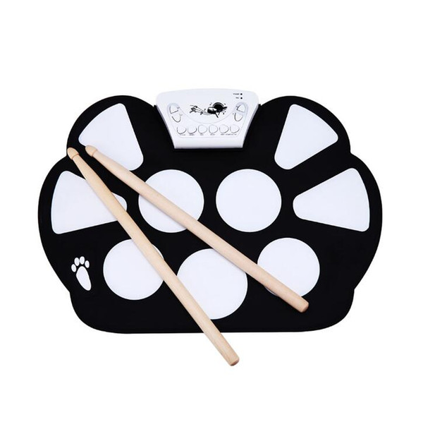 Hand roll drum drum silicone hand roll drum usb portable roll