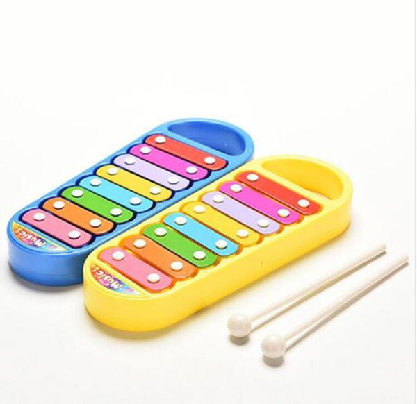 Hot Sale Learning Education Cute 8-Note Xylophone Preschool Toddler Toy Musical Instruments For Children Free Shipping