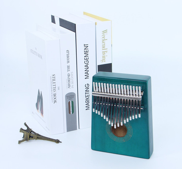 Beginners of the kalimba 17 note thumb piano get started on the portable finger piano kalimba