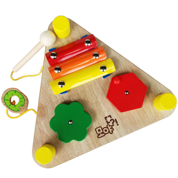 3 Notes Xylophone Glockenspiel Early Educational Toy Musical Gift for Kids