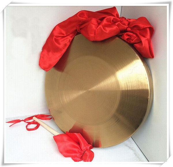 42cm low pitch gong with hammer sisals gonfalons Chinese traditional Musical instrumen