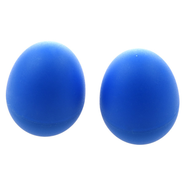 5 PCS of (2 Plastic Egg Maraca Rattles Shaker Percussion Kid Musical Toy Blue)