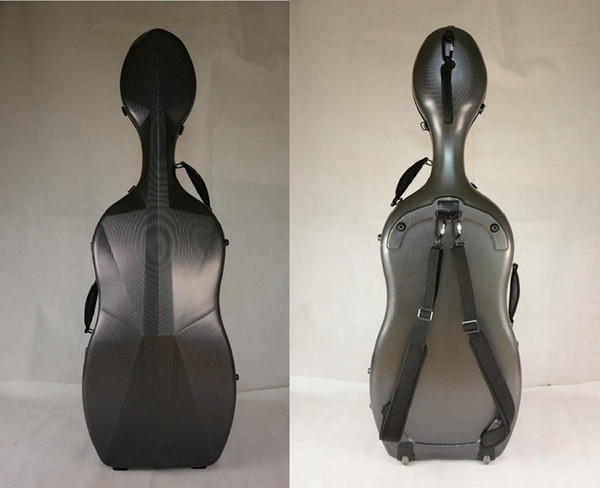 High Quality 1/2 Size Carbon Fiber Cello Case! 3 Kg!Convenient Use