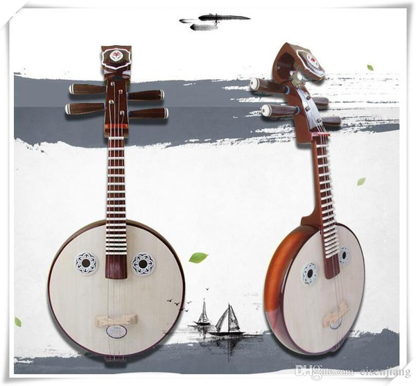 Chinese Traditional Musical Instruments Ruan Moon Guitars Platane Wood Beginner musical instrument Material