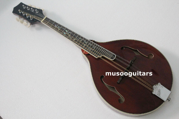 Musoo Brand Acoustic A Style Mandonlin with Sunburst Finish