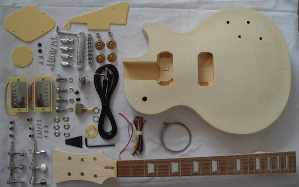 Classical LP standard semi-finished electric guitar with all parts guitar kit LP guitar