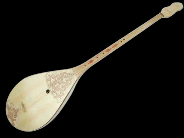 Uyghur Lute Silk Road String Musical Instrument Xinjiang World Music Dombura #106 60cm