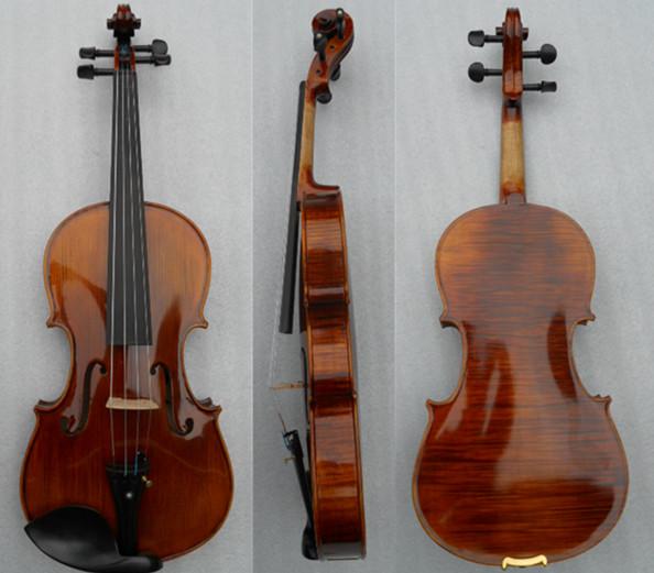 New Arrival 100% Handmade Alcohol Paint 15'' Viola Senior Entire Board Maple Viola With Clearly Tiger Stripe