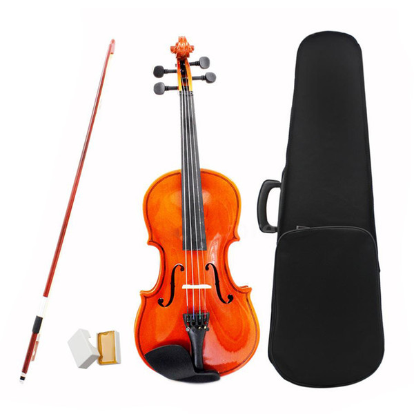 Size 1/2 Natural Violin Basswood Steel String Arbor Bow for Kids Beginners