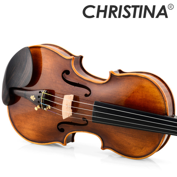 Master violin Christina V07B violin Italy professional High grade Maple flamed violino 3/4,4/4 musical instruments,case,bow