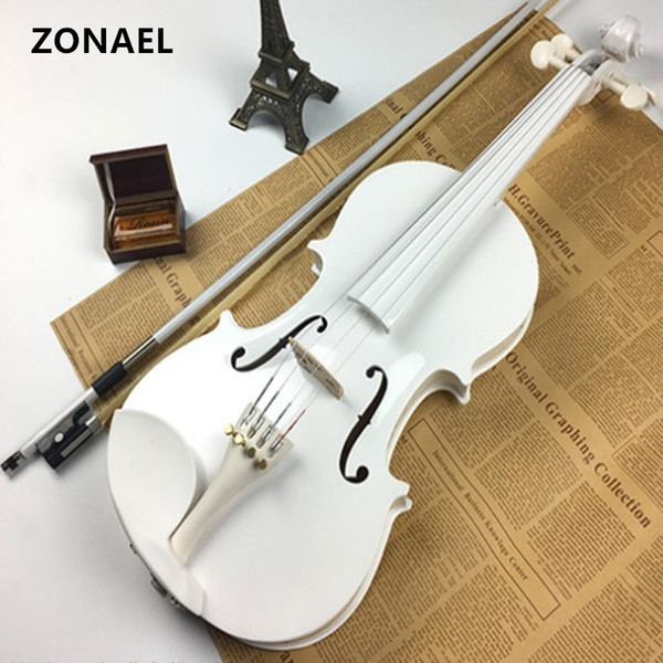 Beginner Violin Antique violin 4/4 Handmade Musical Instrument & case,bow basswood v001