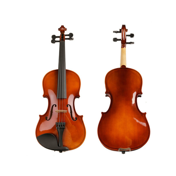 Factory wholesale SEWS 4/4 Full Size Natural Acoustic Violin Fiddle with Case Bow Rosin,Student splint violin,