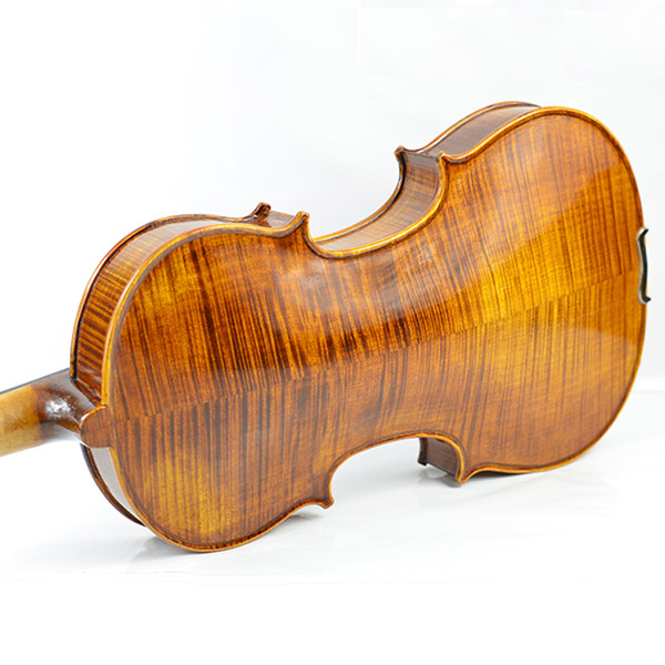 Handmade violin 4/4 3/4 Full Size Tiger Spruce Body Solid wood Handmade Adult children beginners practice professional violino free shipping