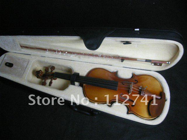 Custom New 4/4 Violin HOT with case factory in China free shipping