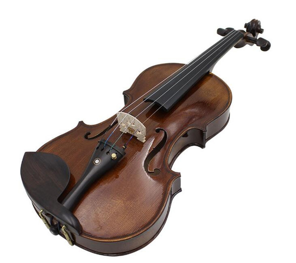 free shipping Dumb bright spruce fittings hand-made piano tiger pattern solid wood violin