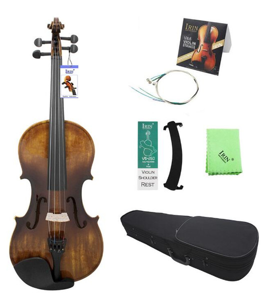 free shipping New AV-207 Bright Violin 4/4 Solid Wood Violin Practice Grade Examination Performance