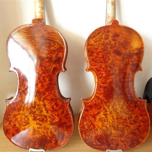 Fish scales pine violin 4/4 handmade solid wood violin 3/4 gold light natural pattern violin student playing stringed instrument free shippi