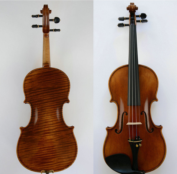 Master Violin Stunning Sound Straidvari 1716 Messiah Violin Model Dark Brown