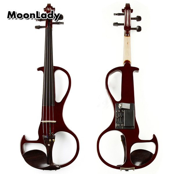 4/4 ABS Electric Violin Brown Musical Instruments High Quality Stringed Instrument Good for Beginners and Music Amateurs