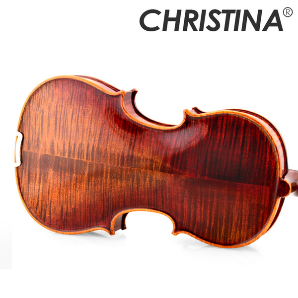 Italian christina V05C handmade professional wood violin4/4 luthier stradivarius musical instruments 4/4 Grading violin