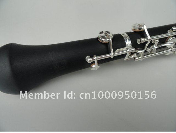 High Quality Student Series C Key Oboe Nickel Plated Composite Wood Tube Oboe Musical Instrument Black Body Silver Buttons