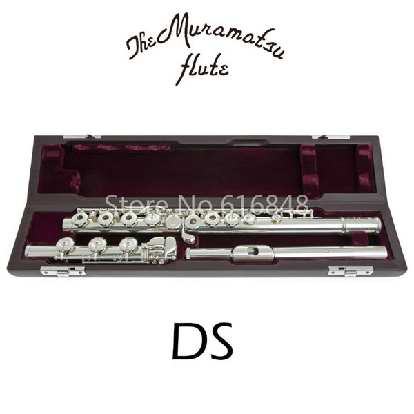 Muramatsu DS C Tune Flute 17 Keys Holes Open Flute Silver Plated With Case E-Mechanism Flauta