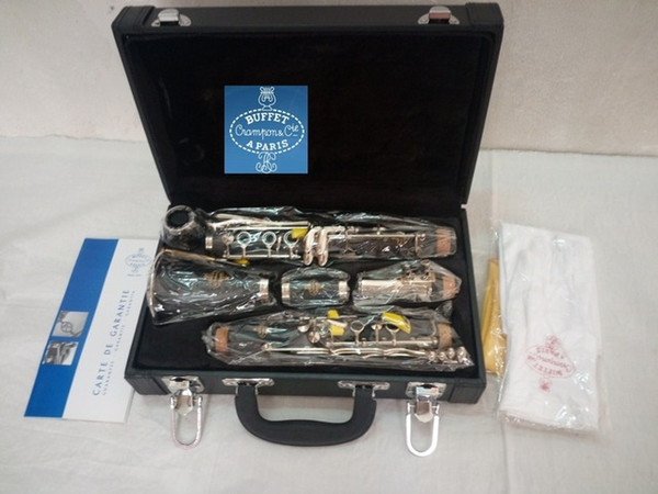 High Grade Buffet 1825 B18 Clarinet 17 Key Crampon&Cie Apris Clarinet With Black Case Bakelite Tube Clarinet Musical Instruments