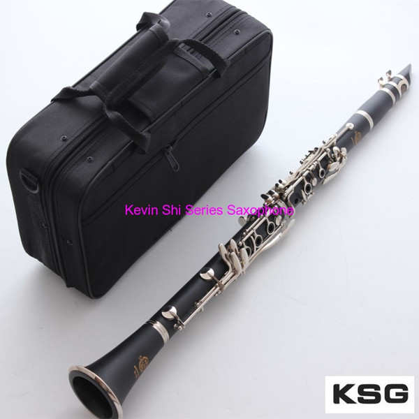 France Selmer Bb clarinet SL-120 17 keys nickel clarinet falling B Clarinetto Clarinete Clarinette Klarinette free shipping slemer crampoB