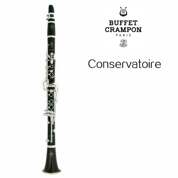 Buffet Crampon Conservatoire C12 New Arrival Bb Tune B Flat Wood / Bakelite Tube Clarinet 17 Keys Musical Instrument With Case