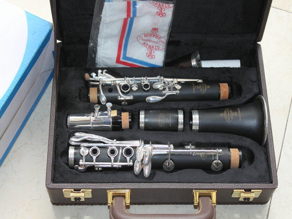 New Arrival R13 China 17 Key Silver key Woodwind Bb Clarinets Musical Instruments