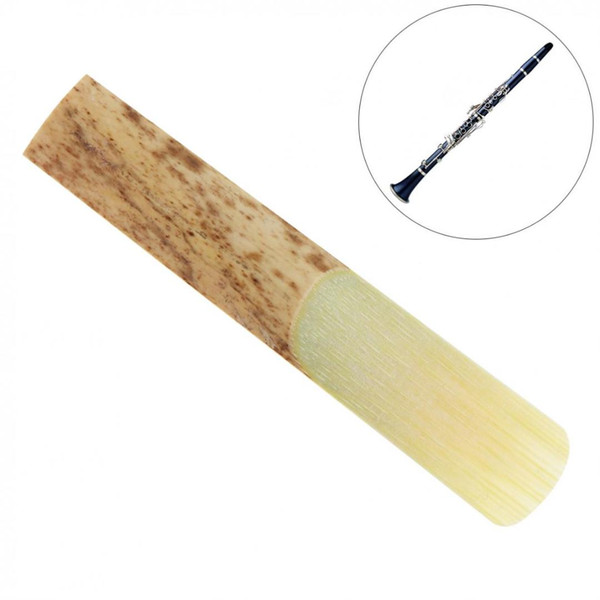 Sale 10pcs Professional Bamboo bB Clarinet Reeds Strength 2.5 for Clarinet Mouthpiece Parts Traditional Bamboo Reed