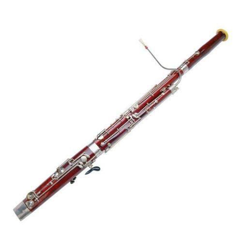 New Arrivals BS-9960 Professional C Key Bassoon Maple Wood Body Cupronickel Silver Plated Keys Woodwind Instrument