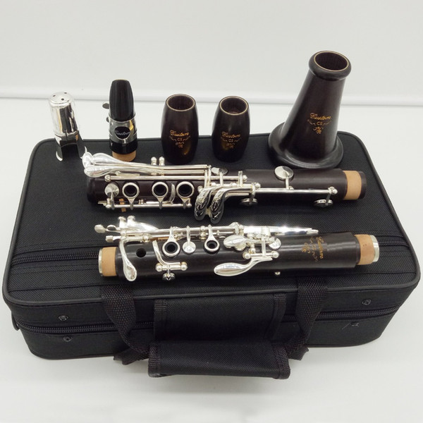 Brand New Music Fancier Club Sandalwood Ebony Wood Professional Custom Bb Clarinets MFCCL-CSVR Mouthpiece 4C Included Case