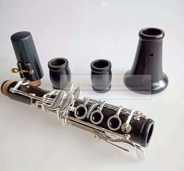 1 pcs Professional New C key clarinet wood Ebony material Good material and sound