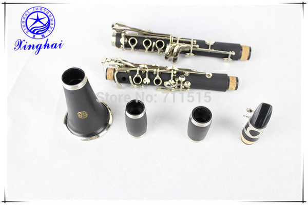 New Xinghai 17 Key High Quality Bakelite Clarinet Professional B Flat Western Instrument Students Clarinet Nickel Silver Key With Case