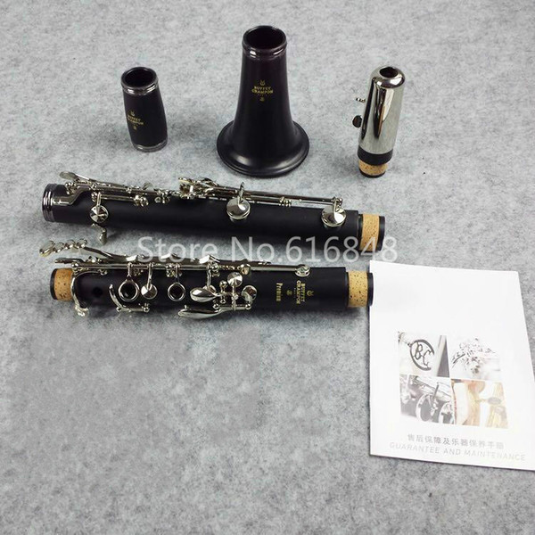 BUFFET Premium Brand 17 Keys Bb Clarinet High Quality Black Tube New Musical Instruments Clarinet With Case Mouthpiece Accessories